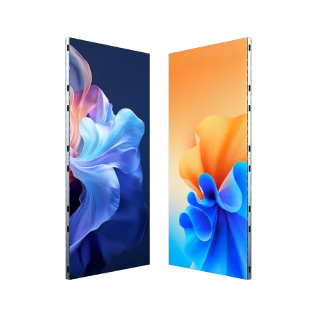 Dual-view double sided LED display screen for shopping mall advertising