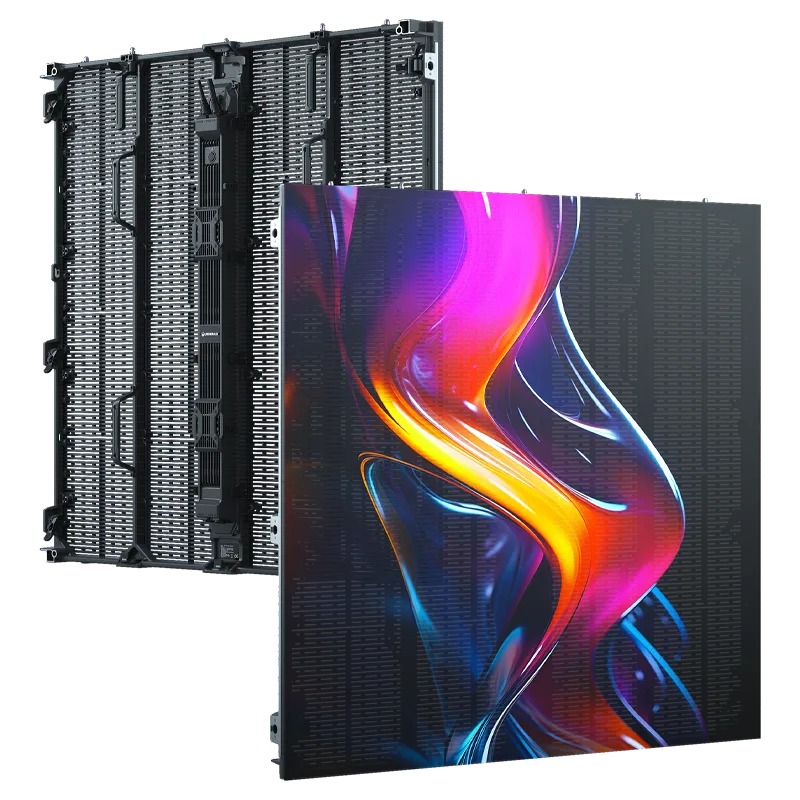 transparent rental LED display for concerts