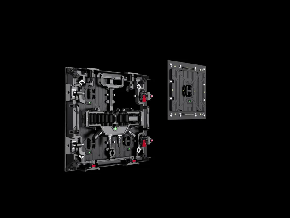 UM Series rental LED cabinet rear maintenance structure