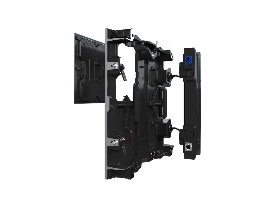AS Series modular cabinet components for front and rear maintenance