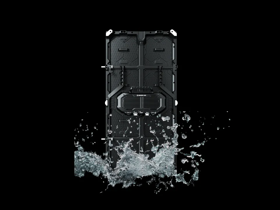 Falcon Series sealed outdoor LED power box and weather-protection structure