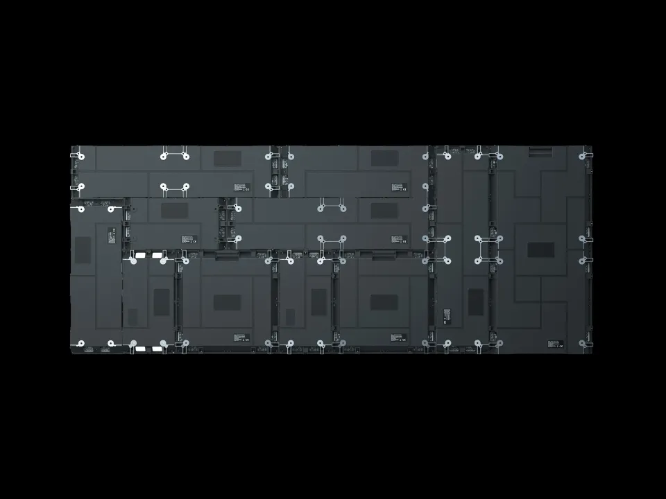 GX Pro positioning columns for aligning different cabinet sizes