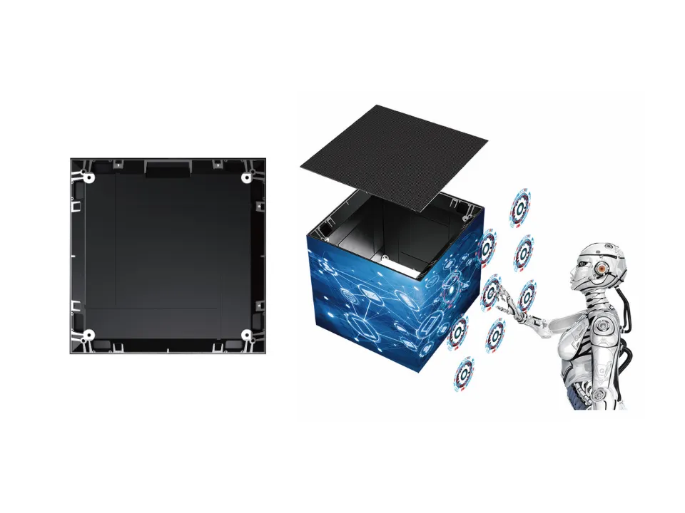 GX Pro optional power supply and receiving card redundancy configuration