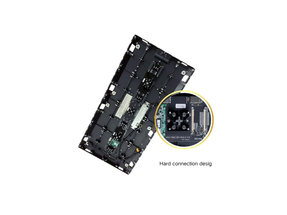 GX Pro hard-connected HUB board and direct power connection design