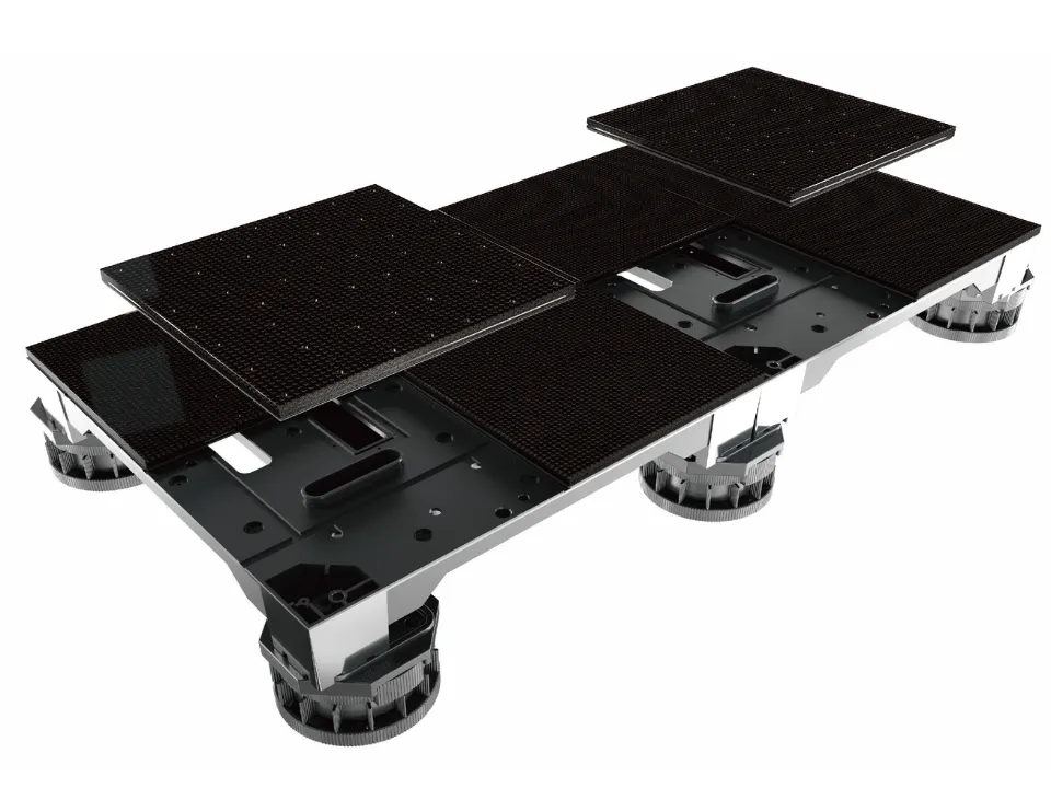 I Pro cabinet and module structure for front maintenance