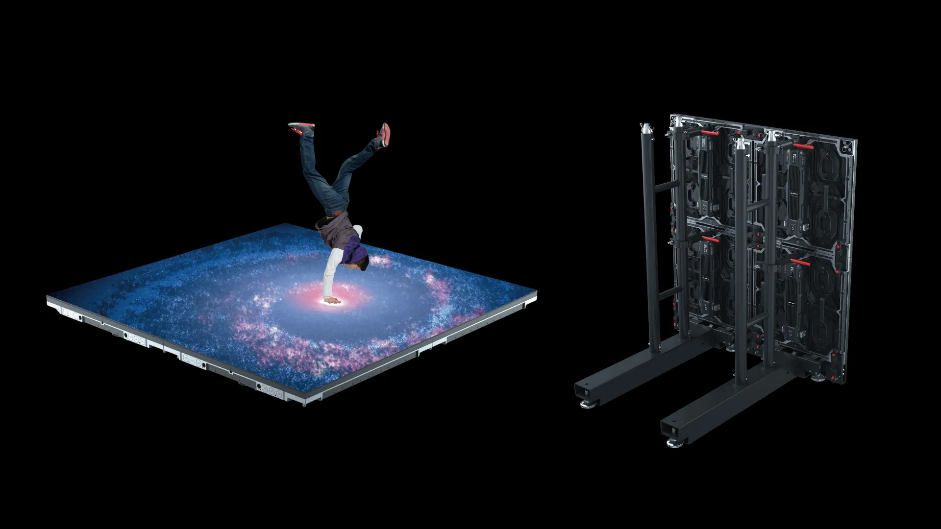 IW Series floor-to-wall installation