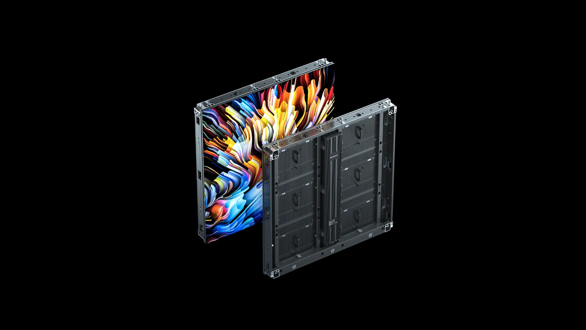 RK Pro outdoor fixed LED display cabinet for DOOH and facade installations