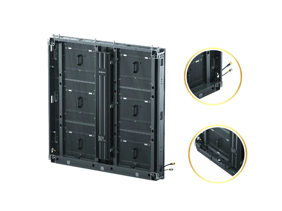 RK Pro outdoor LED display front and rear service access